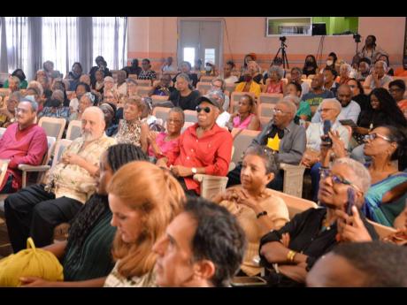 A section of the audience at  the Grounation conference staged last Sunday, February 4 at the Institute of Jamaica, in downtown Kingston.