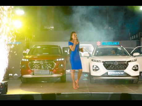Host Jadeen McGhie unveils the highly anticipated Suzuki Fronx and Grand Vitara at Suzuki’s exclusive launch event on Saturday, February 17, 2023, at the Devon Host East Lawn.