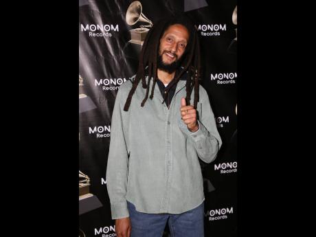 Julian Marley was in a celebratory mood on Thursday as industry players gathered at Ribbiz in celebration of ‘Colors of Royal’, done in collaboration with Alex Antaeus, which received the Grammy for Best Reggae Album.