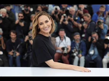 Actress Judith Godrèche poses for photographers at the photo call for the film ‘The Climb’ at the 72nd international film festival, Cannes in southern France on May 17, 2019. 