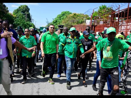 
Andrew Holness’ JLP is looking to retain control on the municipal corporations.