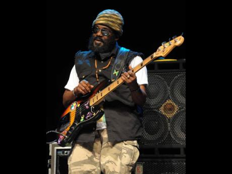  In this May 27, 2013, file photo, Wailers bassist Aston Barrett performs during the free Memorial Day outdoor festival in Bethlehem, Pa. Barrett passed away on February 3 in Florida. A thanksgiving service will be held in Jamaica on March 5. 