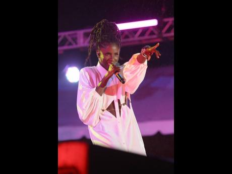 Jah9 says she is here to preach and teach the youth.