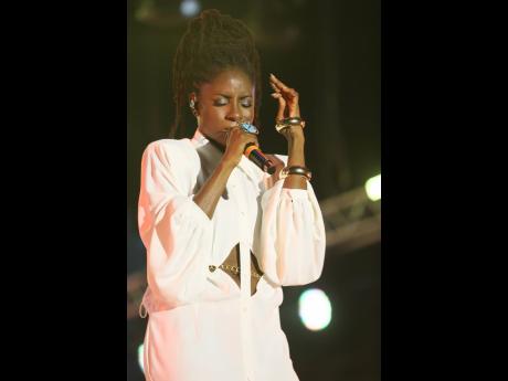 Delivering a ruminative set, Jah9 performed music from her album ‘Note To Self’ for the first time in Jamaica on Saturday.