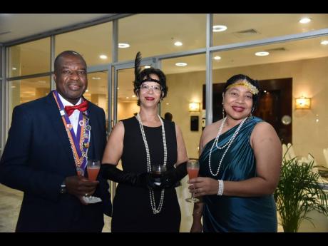 From left: Clifton Reader, vice-president, Moon Palace Jamaica; Anna Reader, tourism consultant; and Nicola Watson, commercial manager, Massy Gas Products.