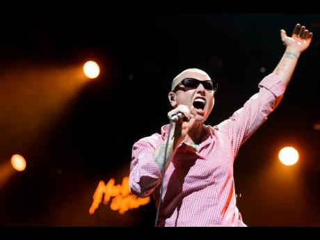 Irish singer Sinead O’Connor performs on the Stravinski Hall stage at the 49th Montreux Jazz Festival, in Montreux, Switzerland on July 4, 2015. Her estate has asked Donald Trump not to play her music at campaign rallies.