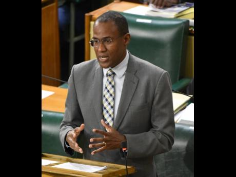 Dr Nigel Clarke, minister of finance and the public service.