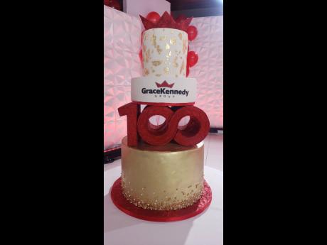 Sugabuzz Desserts has evolved into a hub of creativity. The company created this milestone masterpiece to mark GraceKennedy’s 100th anniversary. 