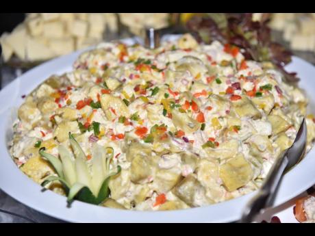 The Jamaican staple, potato salad. 