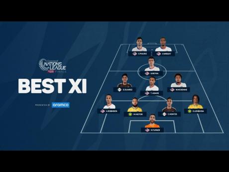 Concacaf Best XI line-up.
