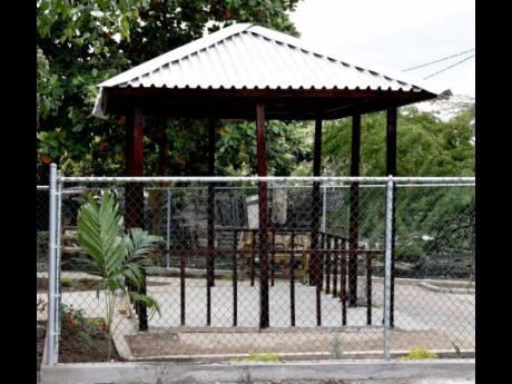 The recreational area at the Greenwich Town Fishing Beach in St Andrew that was executed through funding provided by the Jamaica Social Investment Fund (JSIF) under the Government of Jamaica, Jamaica Integrated Community Development Project II (ICDP), whic