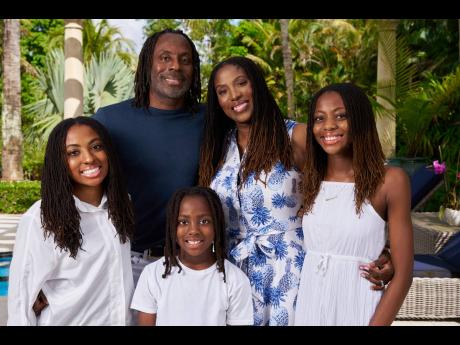 Locsanity’s CEO Charmaine James and her chief operating officer hubby Alister with their children (from left) Alicia, George and Alyssa. The family shares a ‘locversary’ each October to commemorate their joint journey of having locs hairstyles.