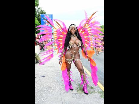 No stranger to a fête, Sade Greenidge from Barbados was on the road with GenXs for her second Carnival in Jamaica.