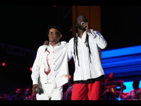 Captain Beres Hammond (left) and Buju Banton will once again share the stage at the 2024 Love and Harmony Cruise.