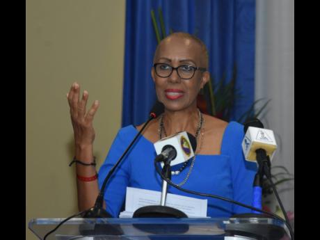 Minister of Education  Fayval Williams  