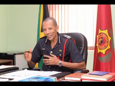 Stewart Beckford, commissioner, Jamaica Fire Brigade.