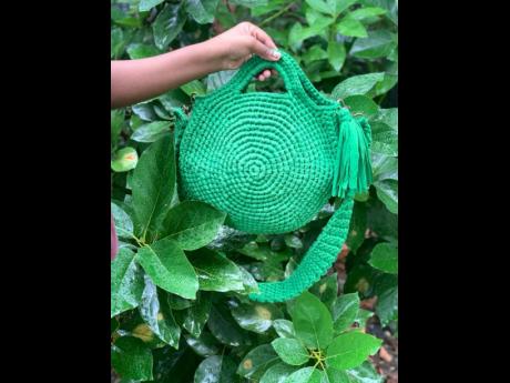 One of Yoma Craft’s earlier creations, this green Layla Circle Bag is a best seller.