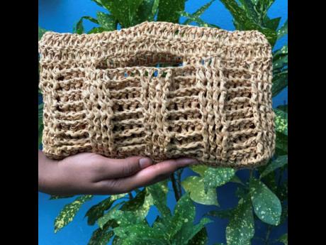 The Basket Weave Clutch
