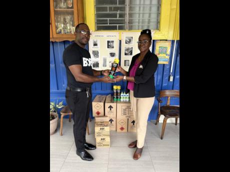 McBride (Caribbean) Ltd, in association with Amalgamated Distributors Ltd (ADL), donated, under the initiative ‘Keep Our Community Safe’, BOP insecticide sprays and GO! Insect Repellents with DEET to protect students and teachers at St Patrick’s Prim