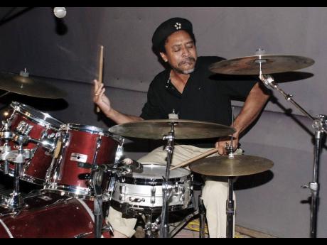 Master drummer Desi Jones in action.