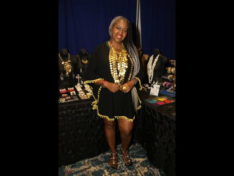 Looking to set the trend for the sweet occasion and beyond was style entrepreneur Shelly Ann Daley of AdorNable Accessories Ja.