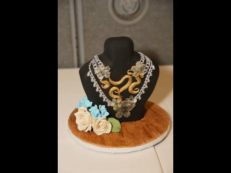 This accessories cake was one of the three sweet submissions from Sweet Lady Cakes.