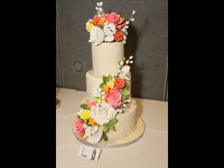 Indulge in this floral fiesta created with love by J Smith Cakes.