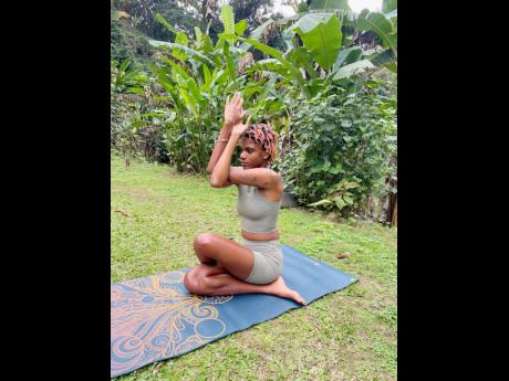 Knowing very little about the practise, she found solace in the mental and spiritual nature of yoga.