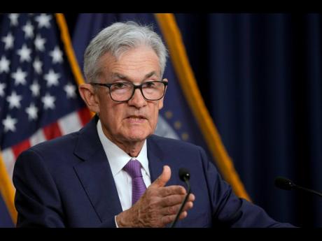 US Federal Reserve Board Chair Jerome Powell.