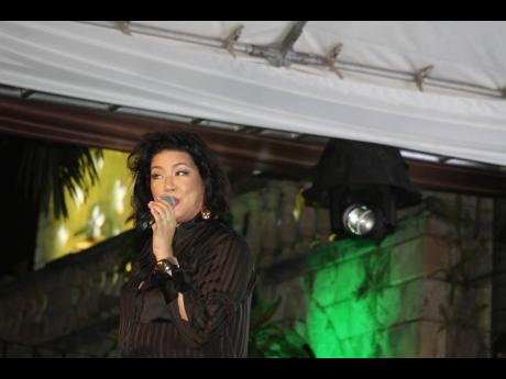 Tessanne Chin brings the heat to the stage. 