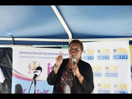 Mona Sue-Ho, senior manager for Social Development at the Jamaica Social Investment Fund.