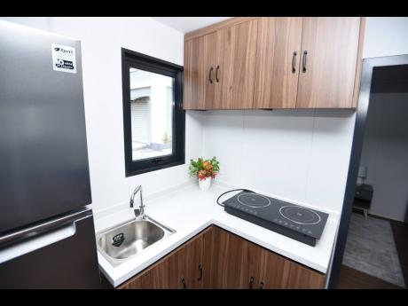 Though only offering a kitchenette, this small space can create meals packed with flavour.