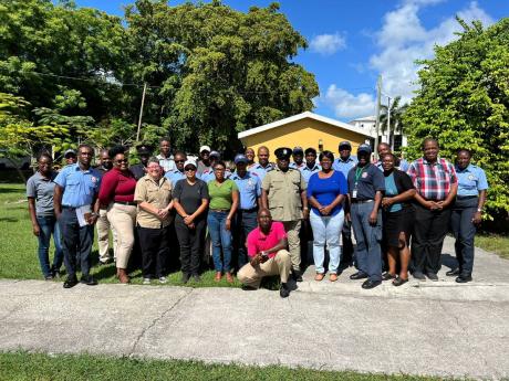  Participants at the Wildland Fire Investigation Training held at the Department of Environment in St John’s, Antigua & Barbuda. 