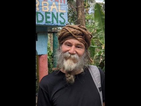 Thomas Huber, owner and operator of the Rastafari Herbal Garden in Retrieve, Westmoreland.