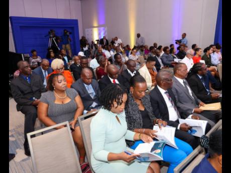 Shareholders and other partners attending the Kingston Wharves’ annual general meeting at the AC Hotel on Wednesday, June 5.
