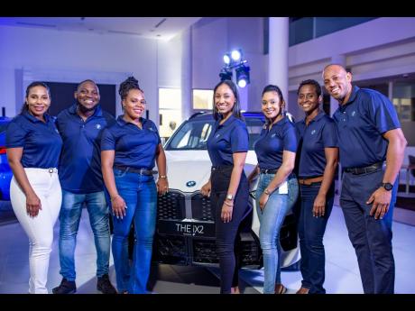 If you’ve ever thought about buying, or driving a model, by the revered German car manufacturer, here’s the team behind those decisions. The BMW Kingston and Montego Bay Sales team pose for a quick photo at the BMW X2 Launch held at BMW Kingston locati