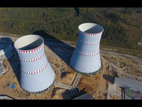 Representational image of a nuclear power plant under construction. 
