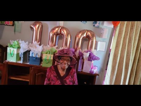Centenarian Edna Barnett.