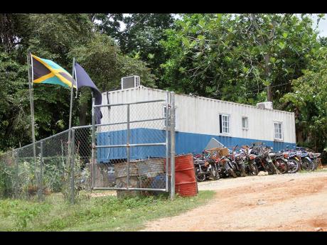 File photo of the Mocho Police Station in Clarendon.