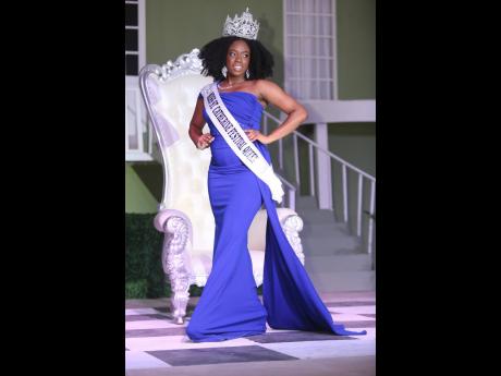 Aundrene Cameron, Miss St Catherine Festival Queen 2023, takes her final walk.