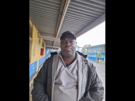 Donat Booth, shelter manager at the Clan Carthy High School in St Andrew.