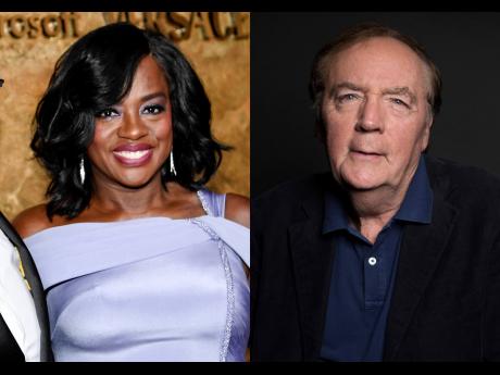 Actress Viola Davis (left) and author James Patterson.