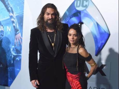  Jason Momoa (left) and Lisa Bonet.