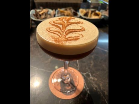 The Mezcal Espresso Martini cocktail from El Bar de Cavita in London.