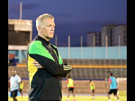 Former Reggae Boyz head coach Heimir Hallgrimsson. 