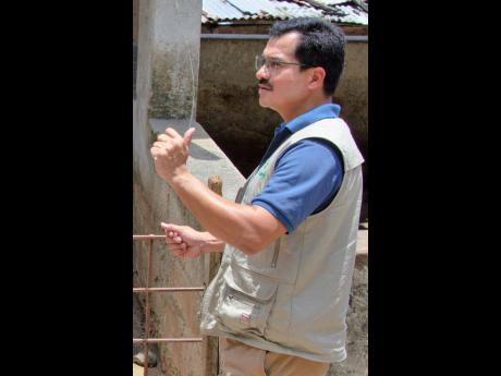 Mario Figueroa, manager of JP Farms.