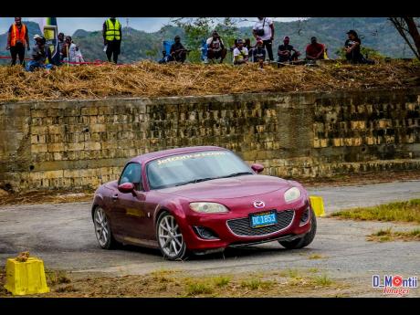 Joel Jackson in his Mazda Miata took honours in the Pro Class.