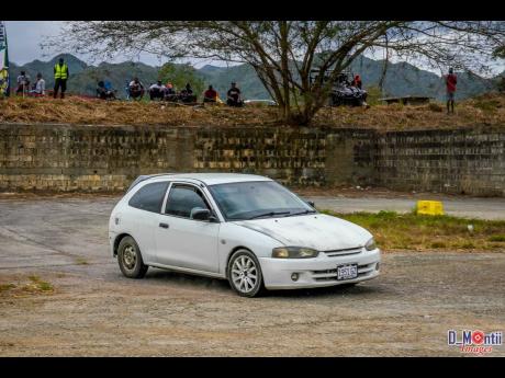 Orville Smith took second place in the FWD Class in his Mitsubishi Colt.