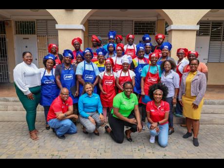 Participants and presenters from CFF and ADM gather for a memorable group photo.