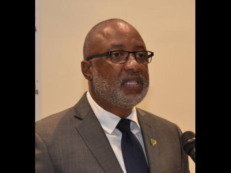 Dunstan Bryan, permanent secretary in the Ministry of Health and Wellness.